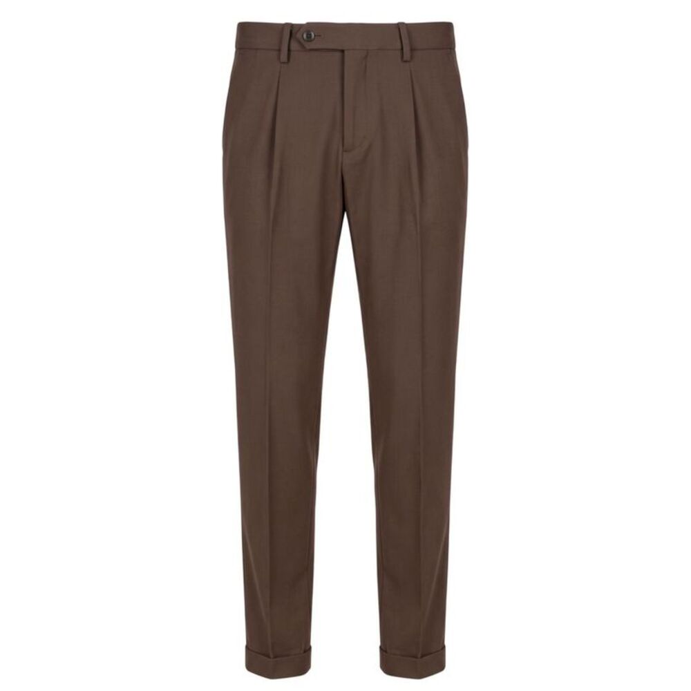 Baldinini Trend Brown Viscose Men Men's Pants